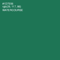 #1D7556 - Watercourse Color Image