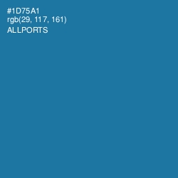 #1D75A1 - Allports Color Image