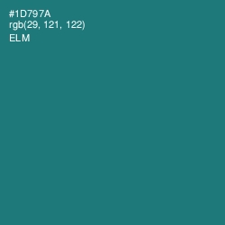 #1D797A - Elm Color Image