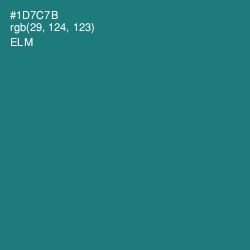 #1D7C7B - Elm Color Image