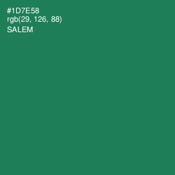 #1D7E58 - Salem Color Image