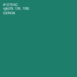 #1D7E6C - Genoa Color Image