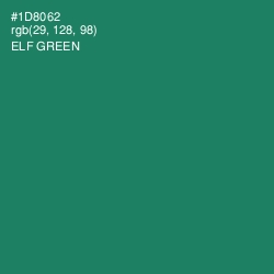 #1D8062 - Elf Green Color Image