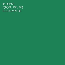 #1D8255 - Eucalyptus Color Image