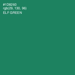 #1D8260 - Elf Green Color Image