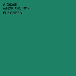 #1D8265 - Elf Green Color Image