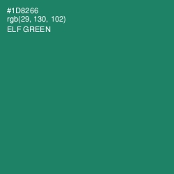 #1D8266 - Elf Green Color Image