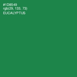 #1D8549 - Eucalyptus Color Image