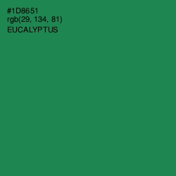 #1D8651 - Eucalyptus Color Image