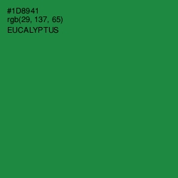 #1D8941 - Eucalyptus Color Image