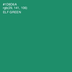 #1D8D6A - Elf Green Color Image