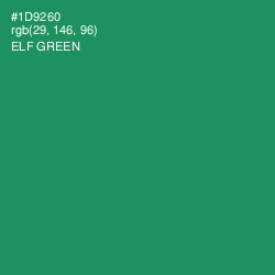 #1D9260 - Elf Green Color Image