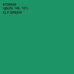 #1D9465 - Elf Green Color Image