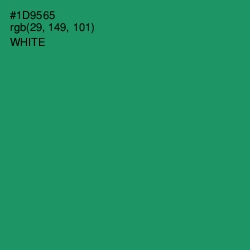 #1D9565 - Elf Green Color Image