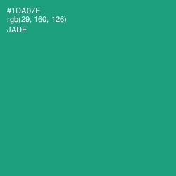 #1DA07E - Jade Color Image