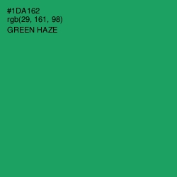 #1DA162 - Green Haze Color Image