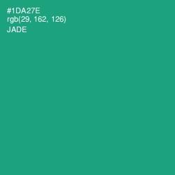 #1DA27E - Jade Color Image