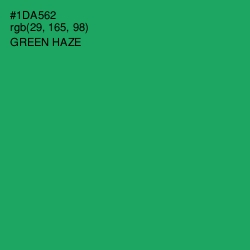 #1DA562 - Green Haze Color Image