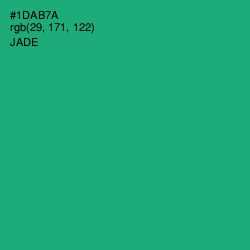 #1DAB7A - Jade Color Image