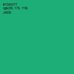 #1DAD77 - Jade Color Image