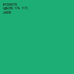 #1DAE75 - Jade Color Image