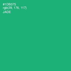 #1DB075 - Jade Color Image
