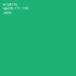 #1DB176 - Jade Color Image