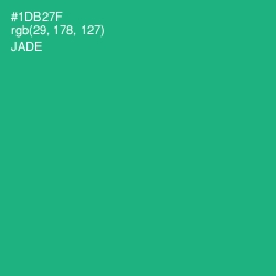 #1DB27F - Jade Color Image