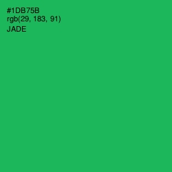 #1DB75B - Jade Color Image