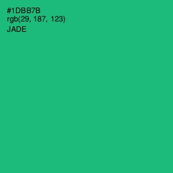 #1DBB7B - Jade Color Image