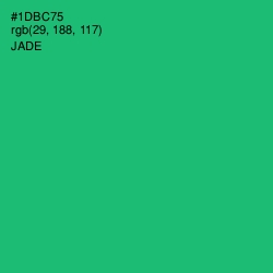 #1DBC75 - Jade Color Image