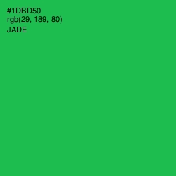 #1DBD50 - Jade Color Image
