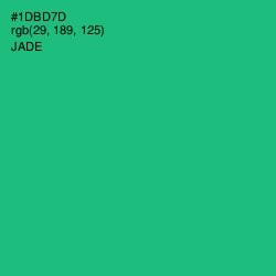 #1DBD7D - Jade Color Image