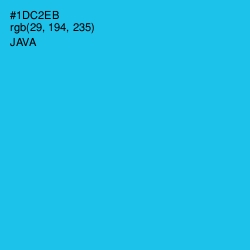 #1DC2EB - Java Color Image