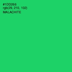 #1DD266 - Malachite Color Image