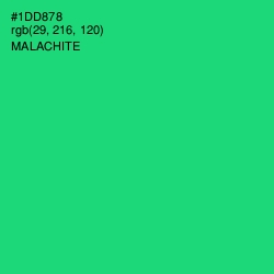 #1DD878 - Malachite Color Image