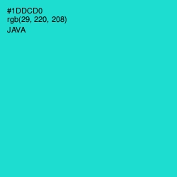 #1DDCD0 - Java Color Image