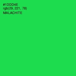 #1DDD4E - Malachite Color Image