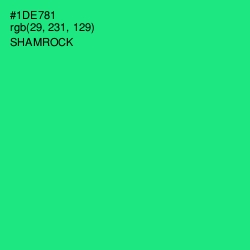 #1DE781 - Shamrock Color Image