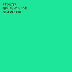 #1DE797 - Shamrock Color Image