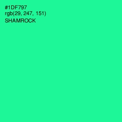 #1DF797 - Shamrock Color Image