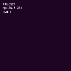#1E0524 - Haiti Color Image