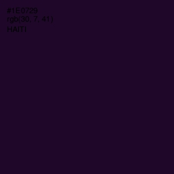 #1E0729 - Haiti Color Image