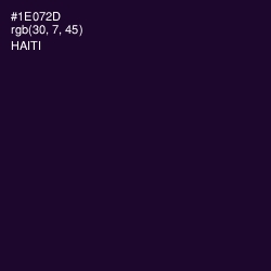 #1E072D - Haiti Color Image
