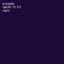 #1E0A39 - Haiti Color Image