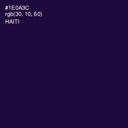 #1E0A3C - Haiti Color Image