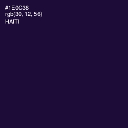 #1E0C38 - Haiti Color Image