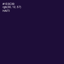 #1E0C39 - Haiti Color Image