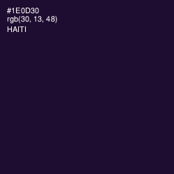 #1E0D30 - Haiti Color Image