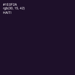 #1E0F2A - Haiti Color Image